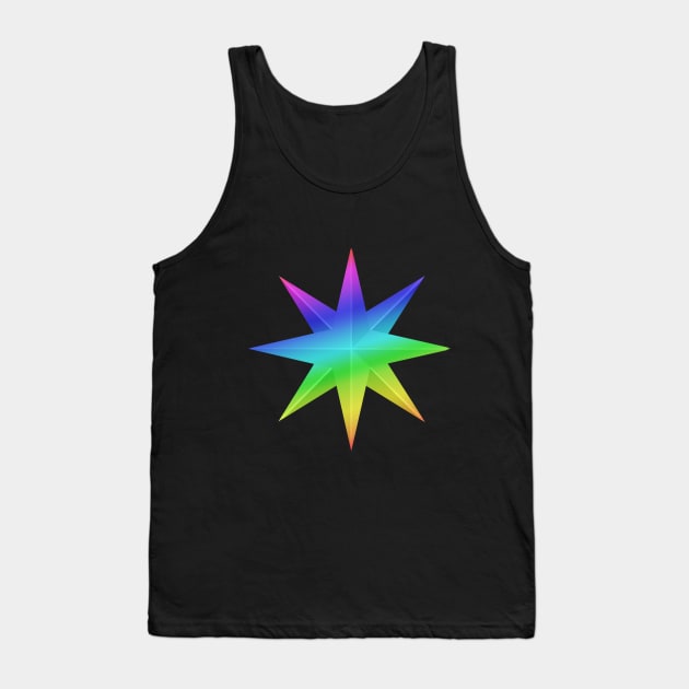 MLP - Cutie Mark Rainbow Special - Blueblood Tank Top by ariados4711